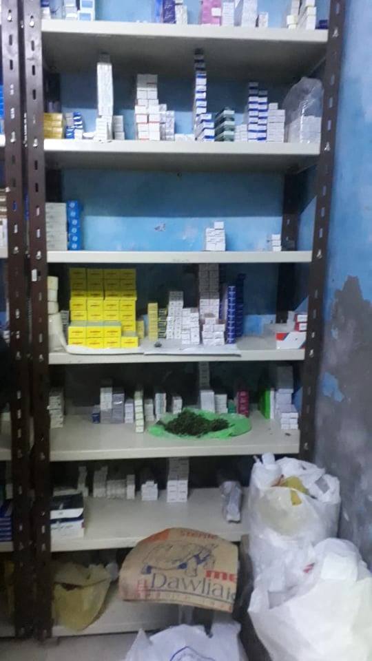   ضبط مخزن للأدوية غير مرخص خلال حملات رقابية بالمنيا