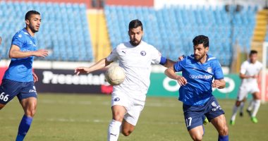 سموحة يتعادل مع بيراميدز بهدف لكل منهما