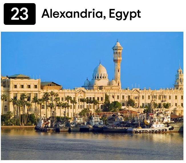   تريب أدفايزر: يختار مدينة الأسكندرية ضمن أفضل الوجهات السياحية الرائجة فى العالم