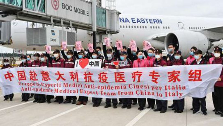   الصين: أرسلنا 5660 طن مستلزمات طبية إلى أوروبا