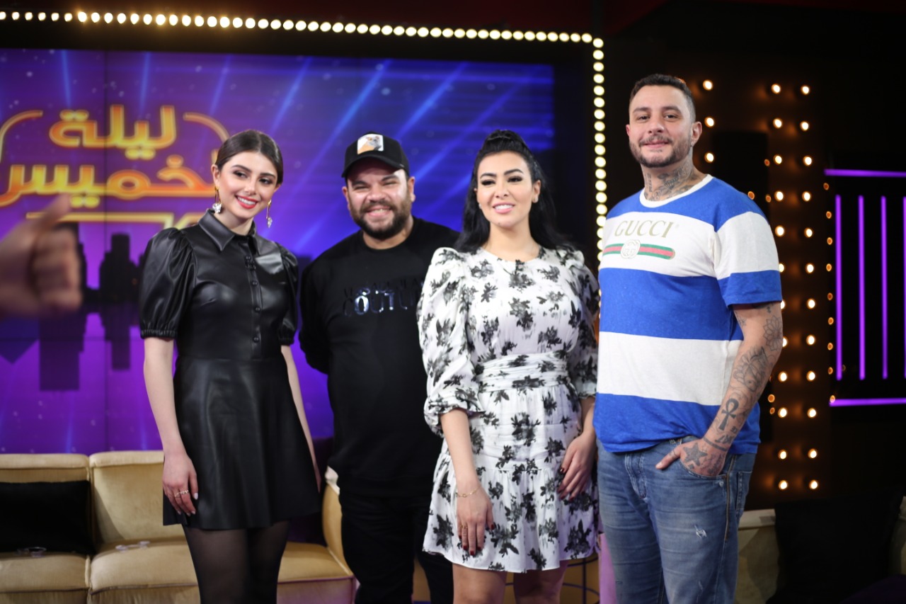   كوميديا وغناء مع أحمد الفيشاوي ومحمد عبد الرحمن في برنامج «ليلة الخميس» على «MBC مصر»