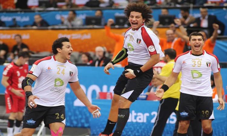 مصر تهزم اليابان فى أول الوديات استعدادا لمونديال الأندية اليد