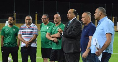   محمد مصيلحى يشعل حماس لاعبو الاتحاد للفوز على المصرى