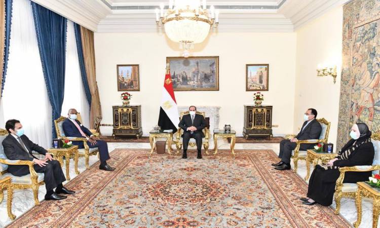   السيسى يؤكد دعم مصر الكامل لأنشطة اتفاقية التجارة الحرة القارية