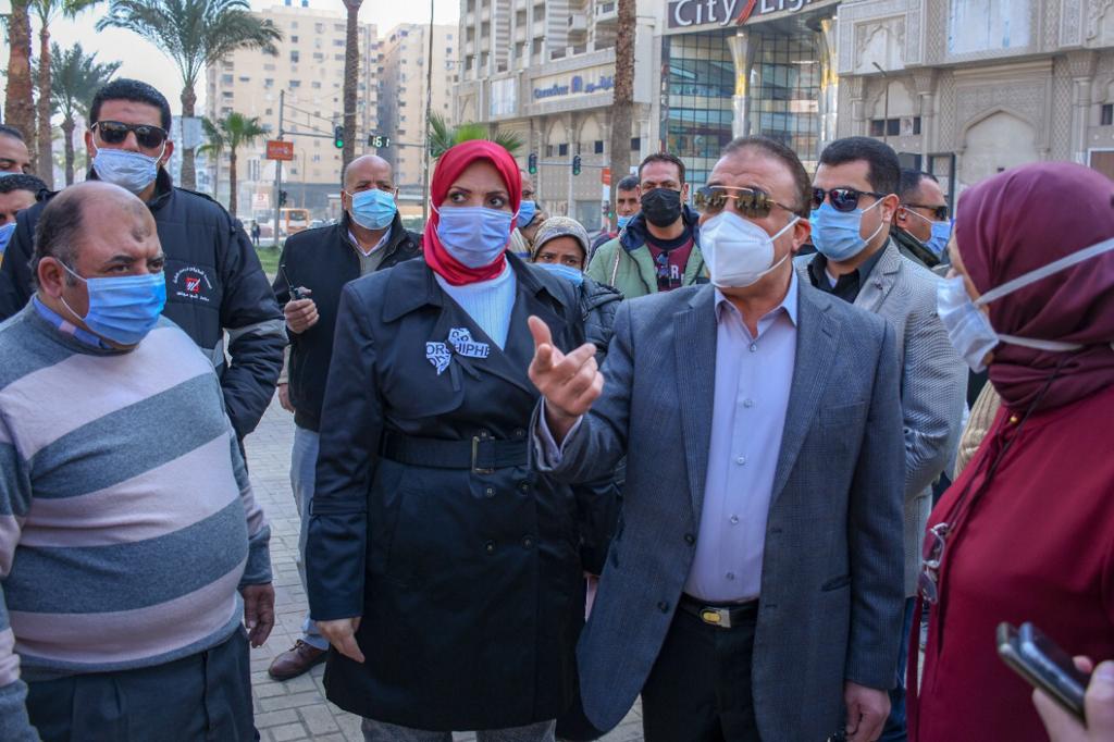   محافظ الإسكندرية: تطوير شارع مصطفى كامل بالمنتزة
