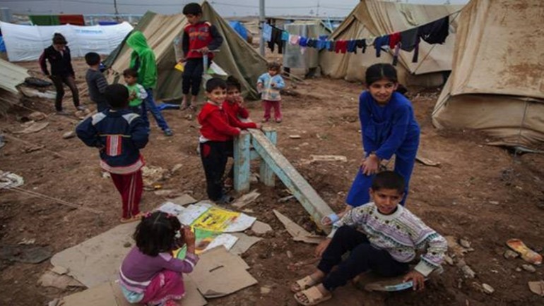   الأمم المتحدة: النازحون السوريون يواجهون أوضاعا مأساوية لسوء الطقس