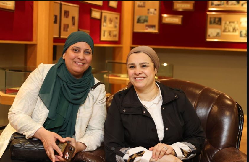 جانب من الزيارة